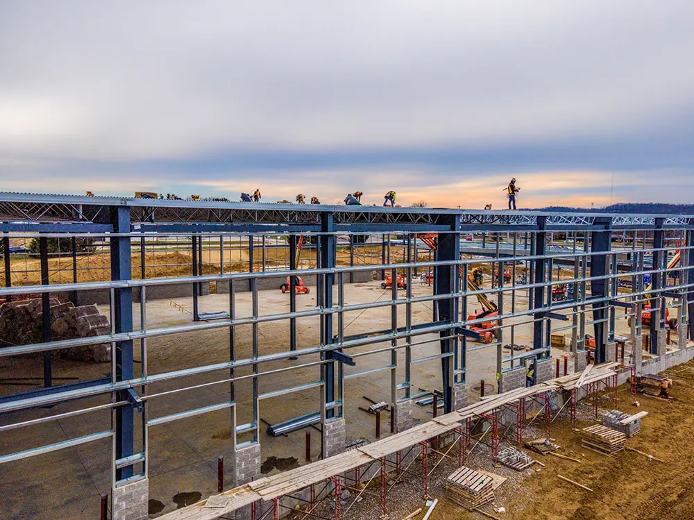 aerial view of the construction project site 2023 11 27 05 11 11 utc