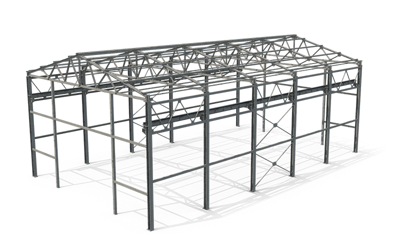 Industrial Truss Frame Construction.H03.2k