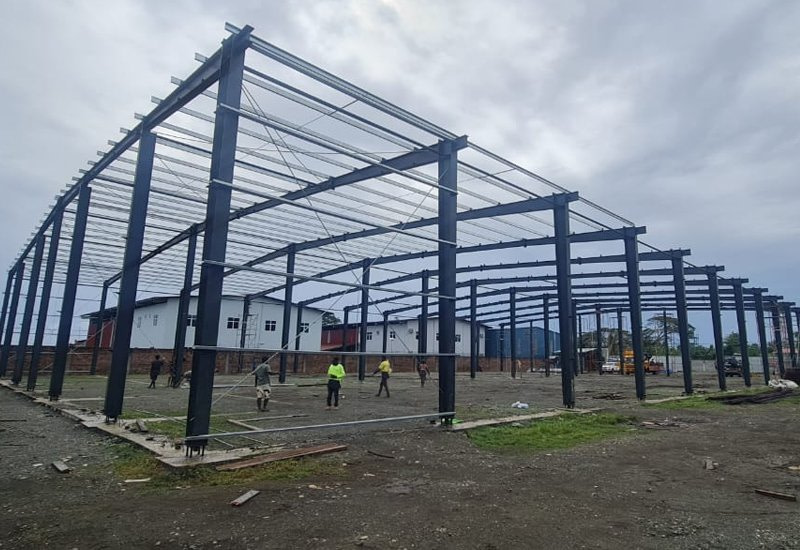 solomon islands steel structure warehouse